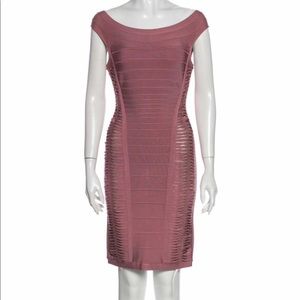 Beteau neckline mini dress with tags ,brand new